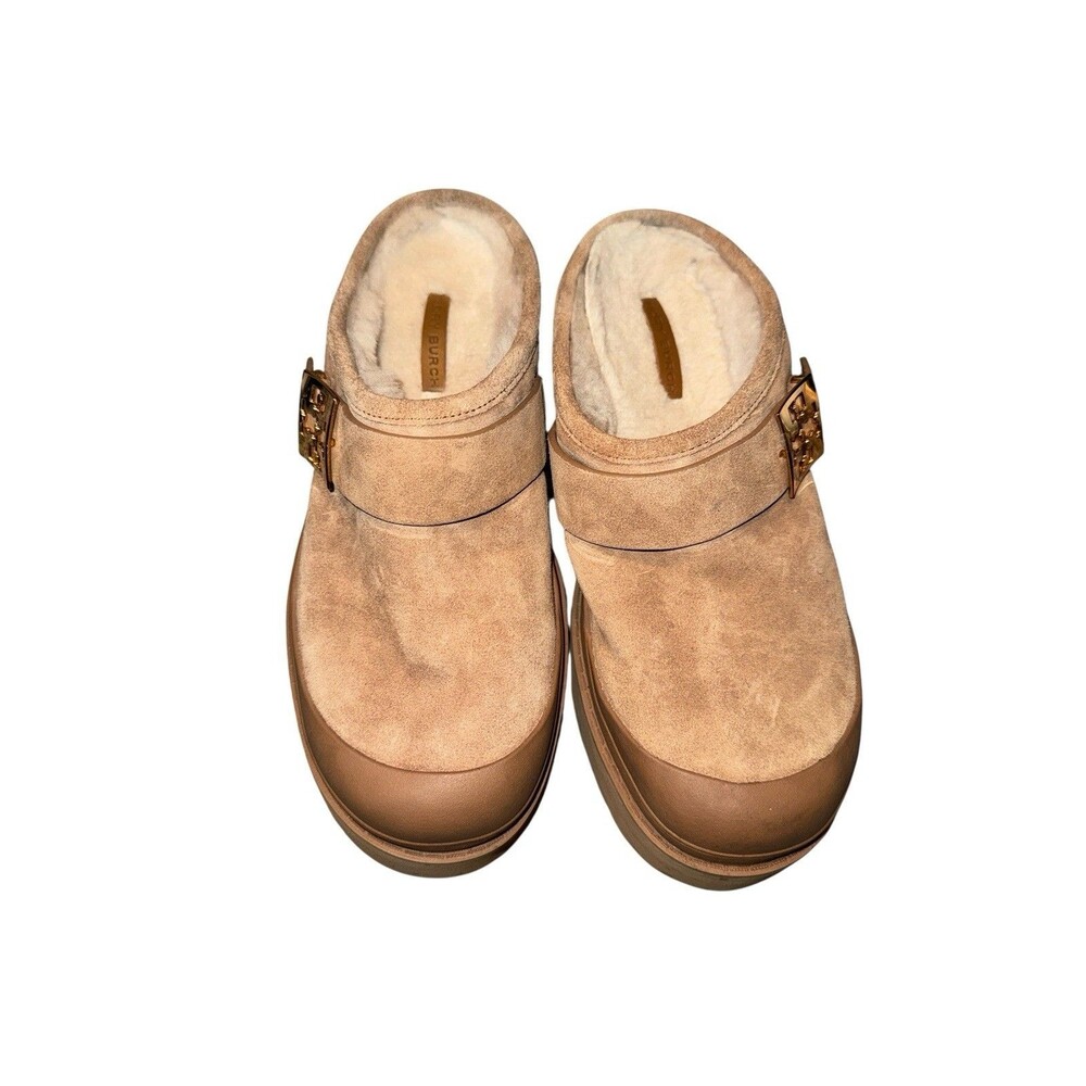 Women’s Size 7- Tory Burch Mules- Brown